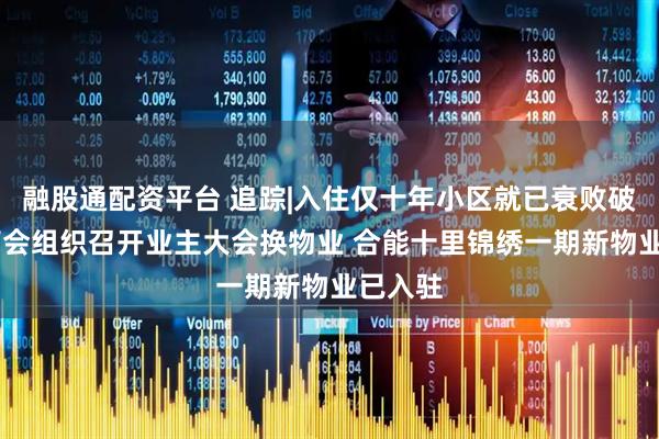 融股通配资平台 追踪|入住仅十年小区就已衰败破旧 物管会组织召开业主大会换物业 合能十里锦绣一期新物业已入驻